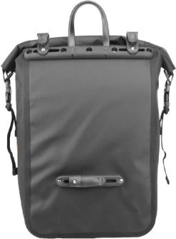 Gabbag Waterdichte Enkele Fietstas - 25 Liter - Zwart -Professionele winkel voor buitensportartikelen 0bbk510 100 05 resultaat
