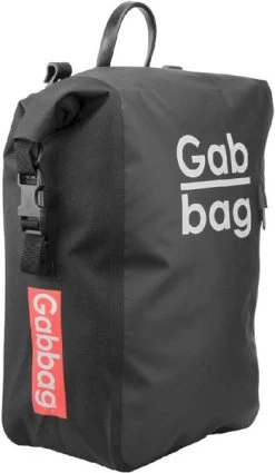 Gabbag Waterdichte Enkele Fietstas - 25 Liter - Zwart -Professionele winkel voor buitensportartikelen 0bbk510 100 08 resultaat