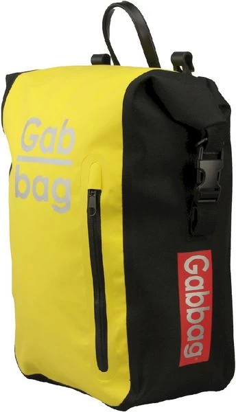 Gabbag Waterdichte Enkele Fietstas - 25 Liter - Geel 2 Gabbag Waterdichte Enkele Fietstas - 25 Liter - Geel - Afbeelding 2