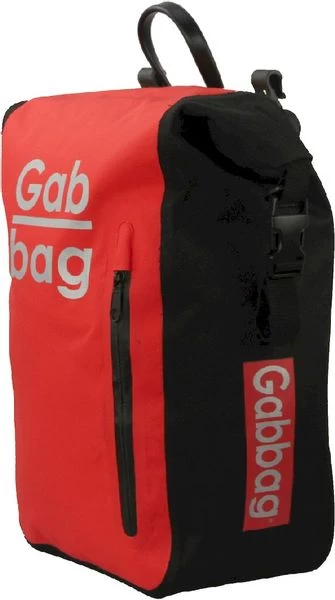 Gabbag Waterdichte Enkele Fietstas 25 Liter - Rood 2 Gabbag Waterdichte Enkele Fietstas 25 Liter - Rood - Afbeelding 2