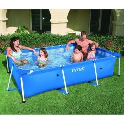 Intex Metal Frame Pool - 220 X 150 X 60 Cm 6 Intex Metal Frame Pool - 220 X 150 X 60 Cm -Professionele winkel voor buitensportartikelen 28270 02