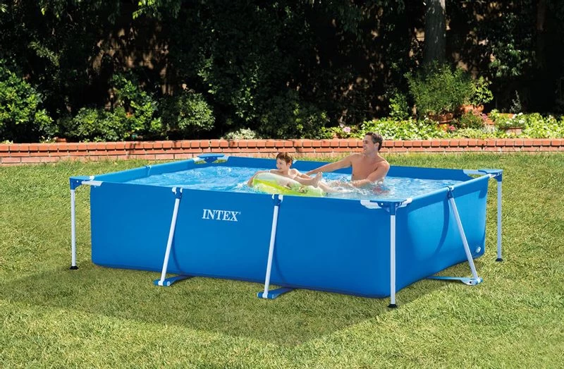 Intex Metal Frame Pool - 300 X 200 X 75 Cm 2 Intex Metal Frame Pool - 300 X 200 X 75 Cm - Afbeelding 2