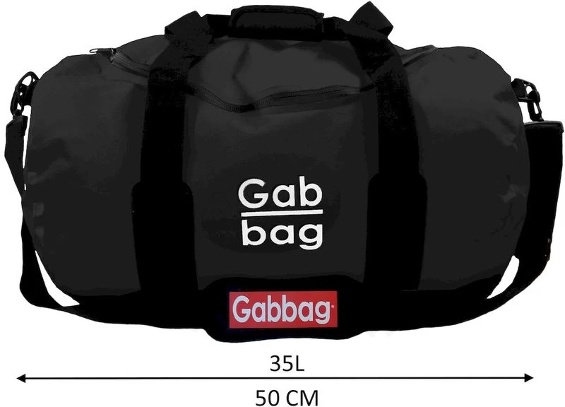 Gabbag Travel S 35L Waterdichte Tas - Zwart 3 Gabbag Travel S 35L Waterdichte Tas - Zwart - Afbeelding 3
