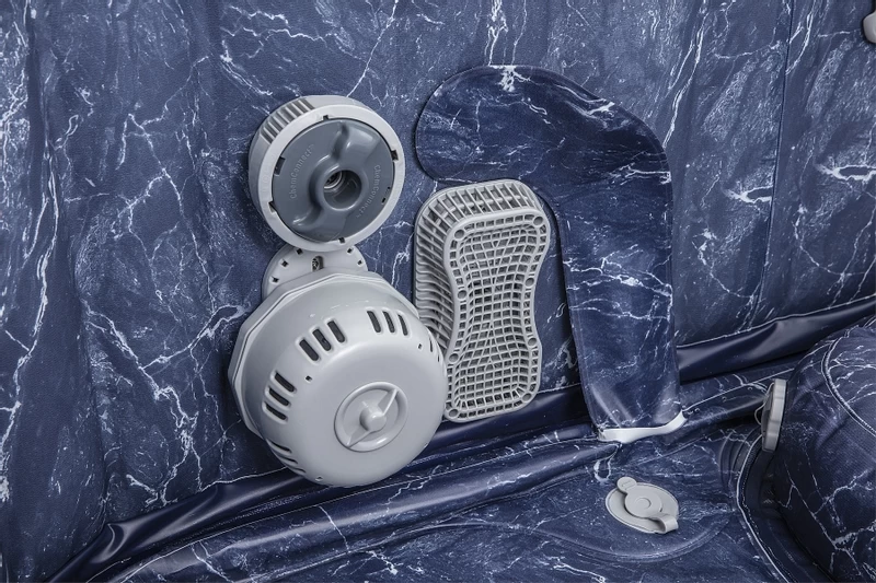 Bestway Lay-Z Spa San Francisco Hydrojet Opblaasbare Spa - 7 Persoons 8 Bestway Lay-Z Spa San Francisco Hydrojet Opblaasbare Spa - 7 Persoons - Afbeelding 8