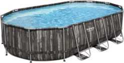 Bestway Power Steel Oval Zwembad - 610 X 366 X 122 Cm - Met Filterpomp En Accessoires -Professionele winkel voor buitensportartikelen 609 1200 5611s 5611r 0052 pr web pl001