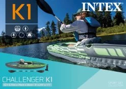 Intex Challenger K1 Opblaasbare Kajak - 1 Persoon 21 Intex Challenger K1 Opblaasbare Kajak - 1 Persoon -Professionele winkel voor buitensportartikelen 68305np pkg 2022 300