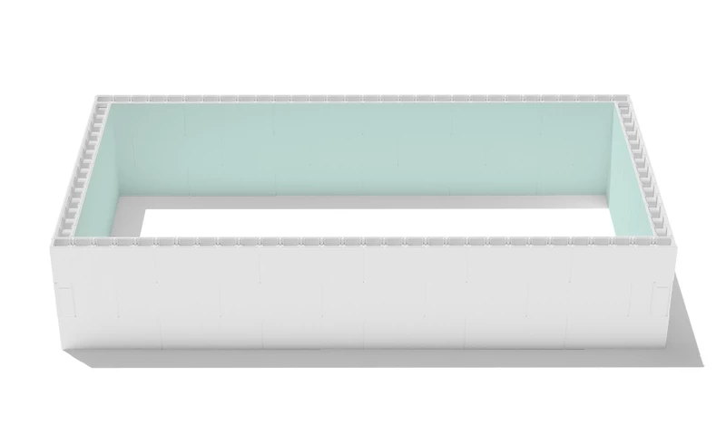 Polystyreen Zwembad Blokkenset High Density - 7.00 X 3.50 X 1.50 M 1 Polystyreen Zwembad Blokkenset High Density - 7.00 X 3.50 X 1.50 M