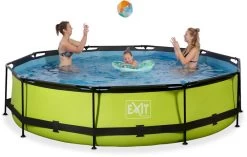 EXIT TOYS EXIT Lime Zwembad - 360 X 76 Cm - Met Filterpomp -Professionele winkel voor buitensportartikelen 765 1200 exit 30 12 12 40 int 3