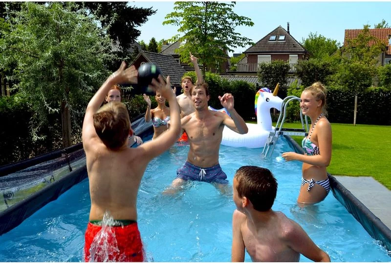 EXIT TOYS EXIT Wood Zwembad - 540 X 250 X 100 Cm - Met Zandfilterpomp En Trap 5 EXIT TOYS EXIT Wood Zwembad - 540 X 250 X 100 Cm - Met Zandfilterpomp En Trap - Afbeelding 5