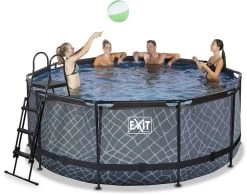 EXIT TOYS EXIT Stone Zwembad - 360 X 122 Cm - Met Zandfilterpomp En Trap 9 EXIT TOYS EXIT Stone Zwembad - 360 X 122 Cm - Met Zandfilterpomp En Trap -Professionele winkel voor buitensportartikelen 900 1142 30.27.12.00 3