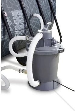 EXIT TOYS EXIT Stone Zwembad - 400 X 200 X 122 Cm - Met Zandfilterpomp En Trap -Professionele winkel voor buitensportartikelen 900 607 exit 30 17 42 00 int 5