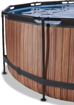 EXIT TOYS EXIT Wood Zwembad - 360 X 122 Cm - Met Zandfilterpomp En Trap -Professionele winkel voor buitensportartikelen 900 638 exit 30 27 12 10 int 3