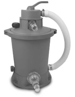 EXIT TOYS EXIT Wood Zwembad - 488 X 122 Cm - Met Zandfilterpomp En Trap -Professionele winkel voor buitensportartikelen 900 701 exit 30 27 14 00 int 6 2 2