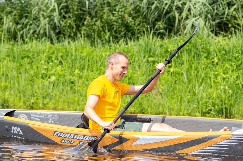 Aqua Marina Tomahawk Air-K 375 Opblaasbare Kajak - 1 Persoon 2 Aqua Marina Tomahawk Air-K 375 Opblaasbare Kajak - 1 Persoon - Afbeelding 2