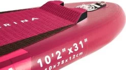 Aqua Marina Coral Opblaasbaar Supboard Set -Professionele winkel voor buitensportartikelen aqua marina coral 2021 opblaasbaar supboard achterkant neus