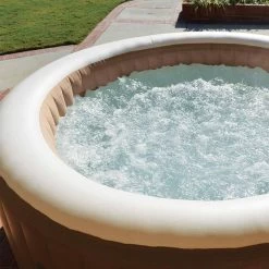 Intex Pure Spa Bubble Therapy Opblaasbare Spa - 6 Persoons 16 Intex Pure Spa Bubble Therapy Opblaasbare Spa - 6 Persoons -Professionele winkel voor buitensportartikelen beige2