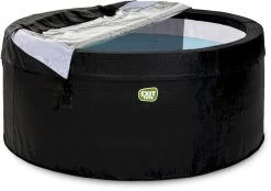 EXIT TOYS EXIT Leather Premium Opbouw Spa - 2-4 Persoons 13 EXIT TOYS EXIT Leather Premium Opbouw Spa - 2-4 Persoons -Professionele winkel voor buitensportartikelen exit leather premium 4 opblaasbare spa cover half open
