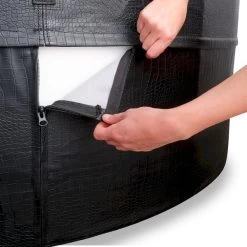EXIT TOYS EXIT Leather Premium Opbouw Spa - 4-6 Persoons -Professionele winkel voor buitensportartikelen exit leather premium 6 opblaasbare spa materiaal