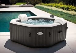 Intex Pure Spa Jet & Bubble Deluxe Opblaasbare Spa - 6 Persoons -Professionele winkel voor buitensportartikelen intex pure spa deluxe 2020 6