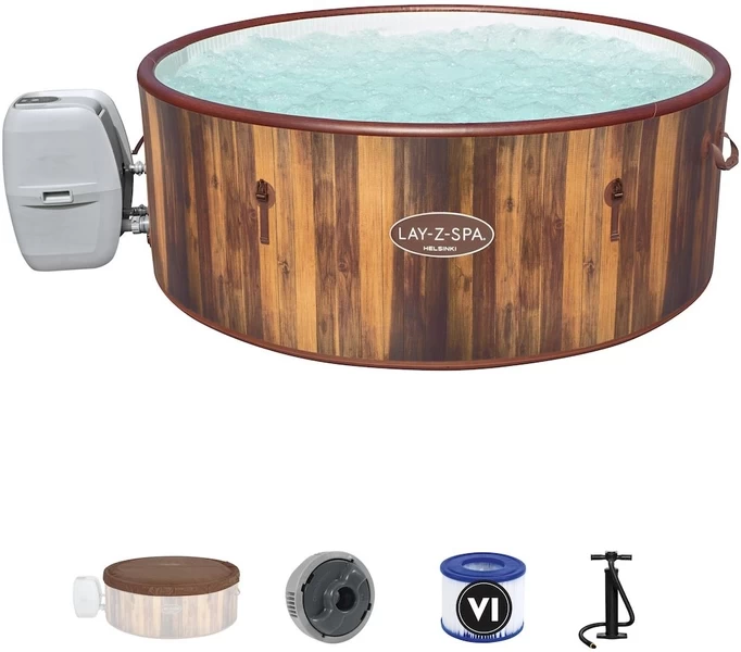 Bestway Lay-Z Spa Helsinki Airjet Opblaasbare Spa - 7 Persoons - Afbeelding 17