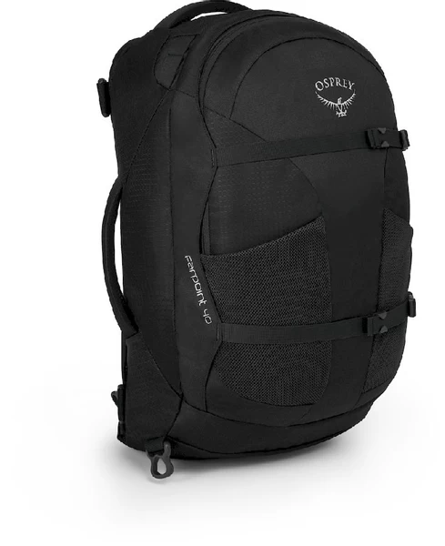Osprey Farpoint Backpack - 40 Liter- Zwart 2 Osprey Farpoint Backpack - 40 Liter- Zwart - Afbeelding 2